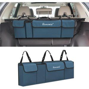 Car Trunk Organizer and Storage, Backseat Hanging Organizer for SUV, Truck